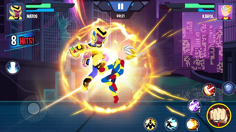 Скриншот Stickman Heroes: Battle of God 2