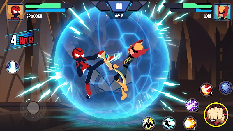 Скриншот Stickman Heroes: Battle of God 3