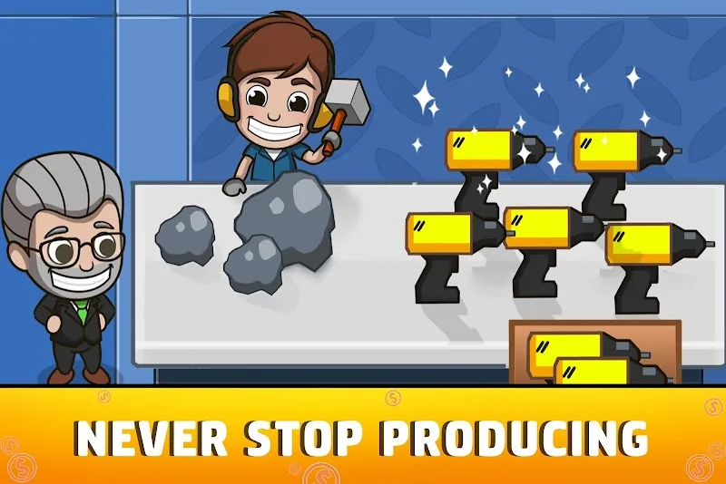 Скриншот Idle Factory Tycoon 4