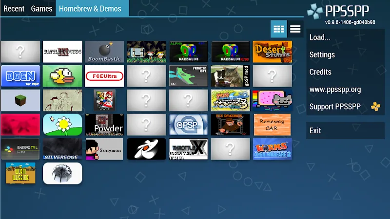 Скриншот PPSSPP Gold - PSP emulator 2