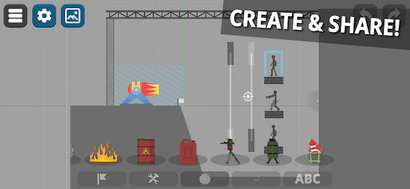 Скриншот Stick Box Ragdoll Playground 4
