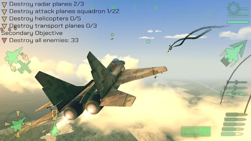 Скриншот Warplanes: Task Force 2