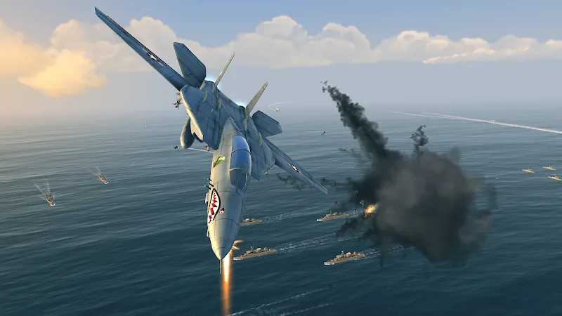 Скриншот Warplanes: Task Force 3