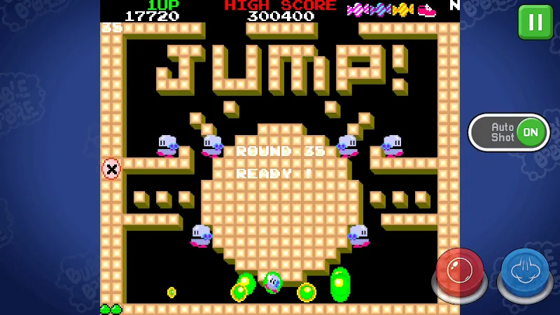 Скриншот BUBBLE BOBBLE Classic 5
