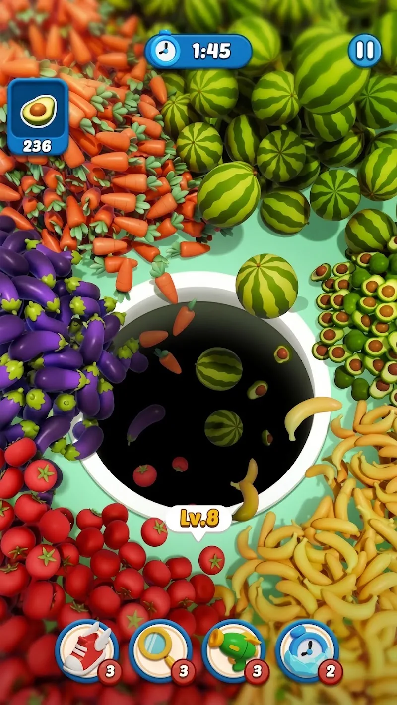 Скриншот Hole Express: Black Hole Game 5