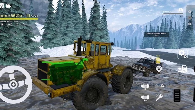 Скриншот Offroad Snow: Driving Runner 3