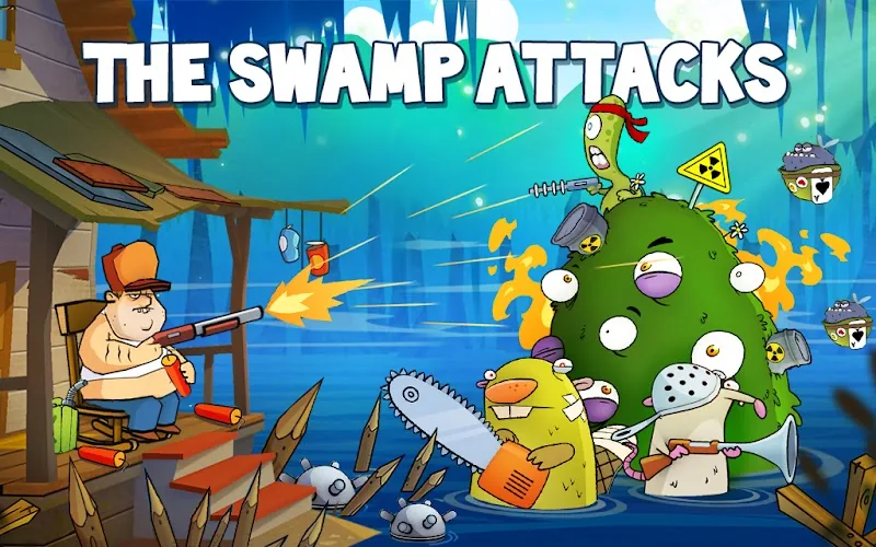 Скриншот Swamp Attack 6