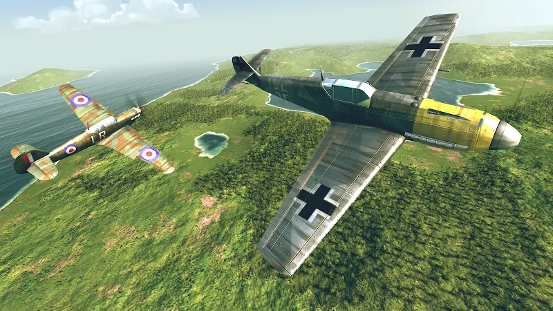 Скриншот Warplanes: WW2 Dogfight 6