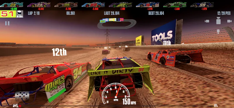 Скриншот Stock Car Racing 4