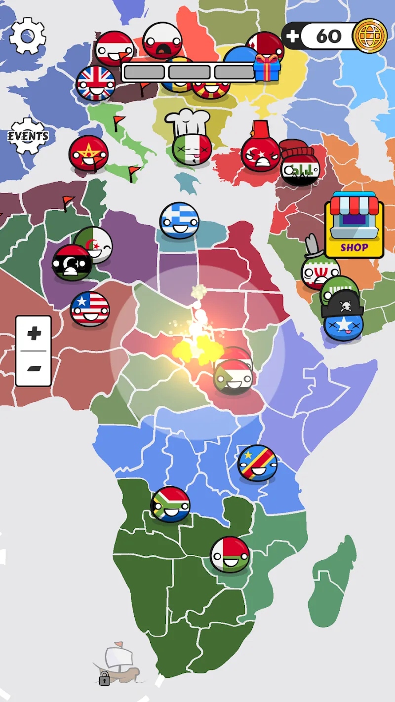 Скриншот Country Balls: World War 4
