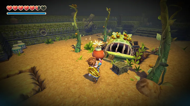 Скриншот Oceanhorn 4