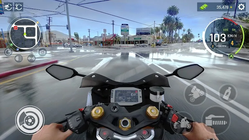Скриншот Real Moto Driving Racing World 2