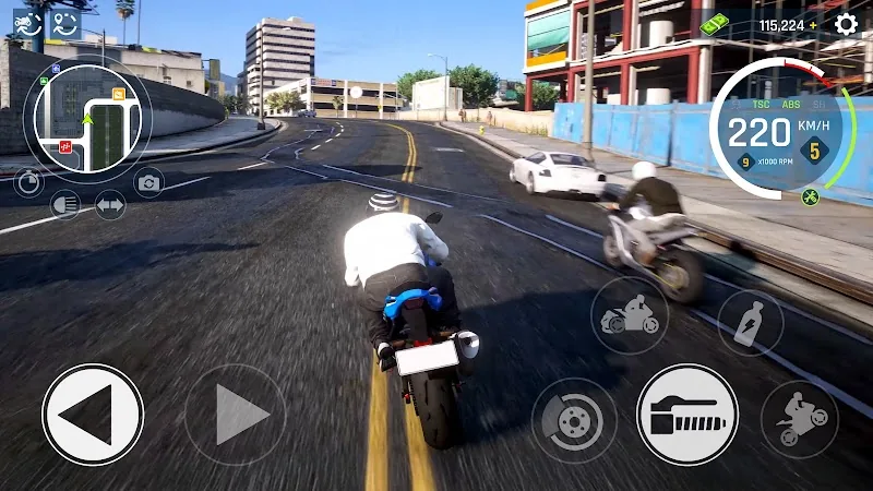 Скриншот Real Moto Driving Racing World 4