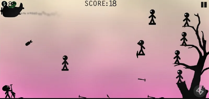 Скриншот Stickman Warriors 4