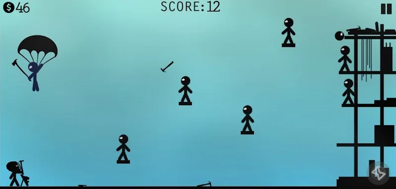 Скриншот Stickman Warriors 5