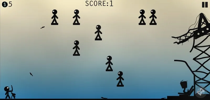 Скриншот Stickman Warriors 6