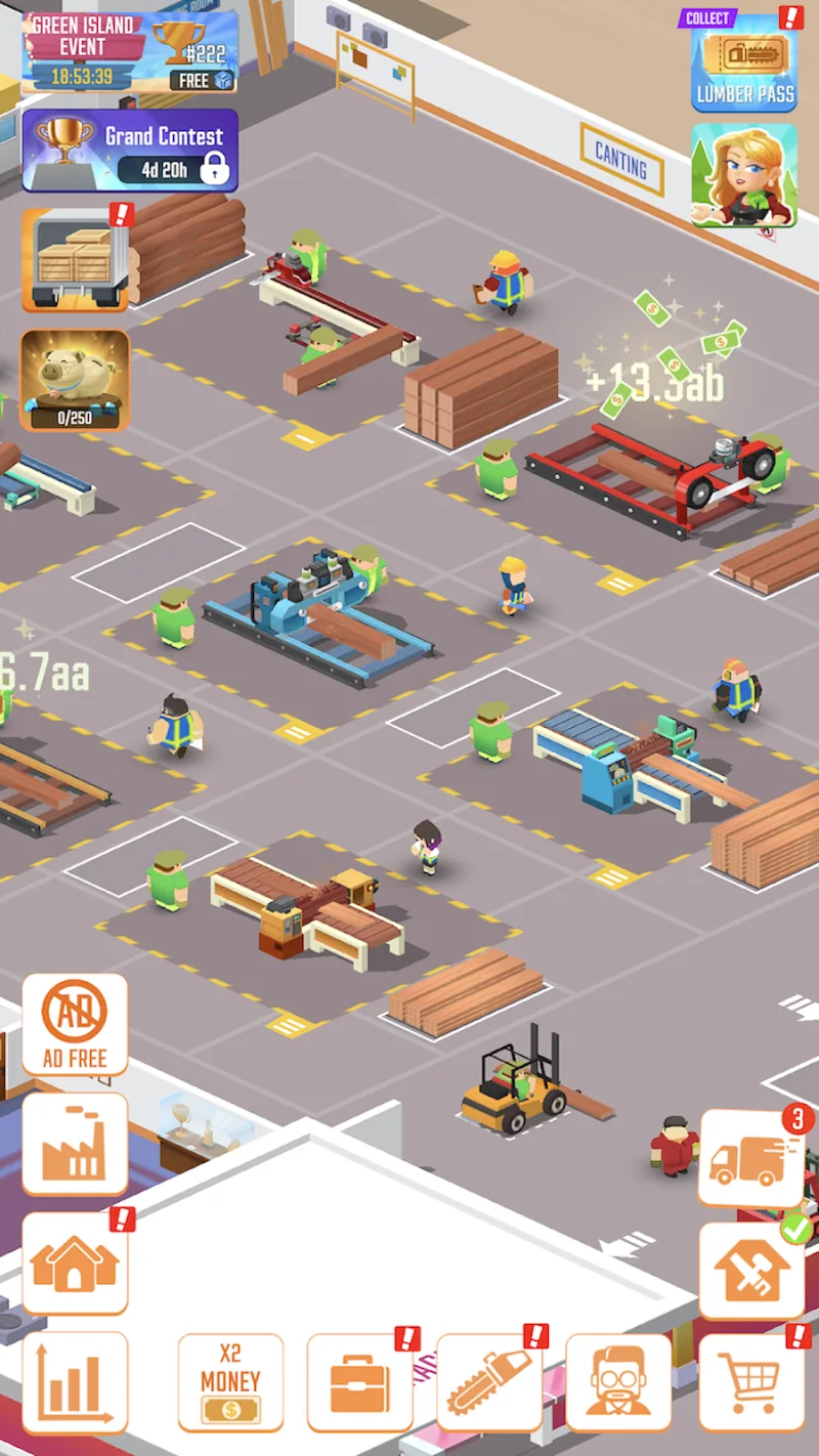 Скриншот Idle Lumber Empire 5