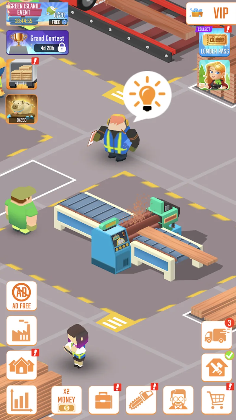 Скриншот Idle Lumber Empire 6