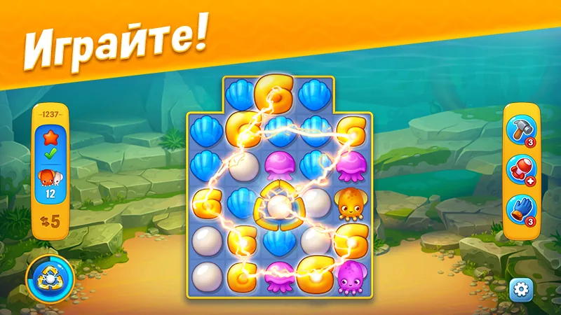 Скриншот Fishdom 4