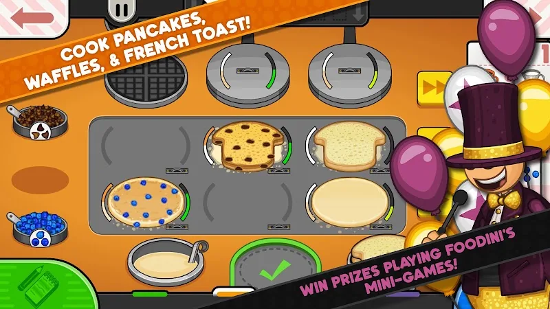 Скриншот Papa's Pancakeria To Go! 3