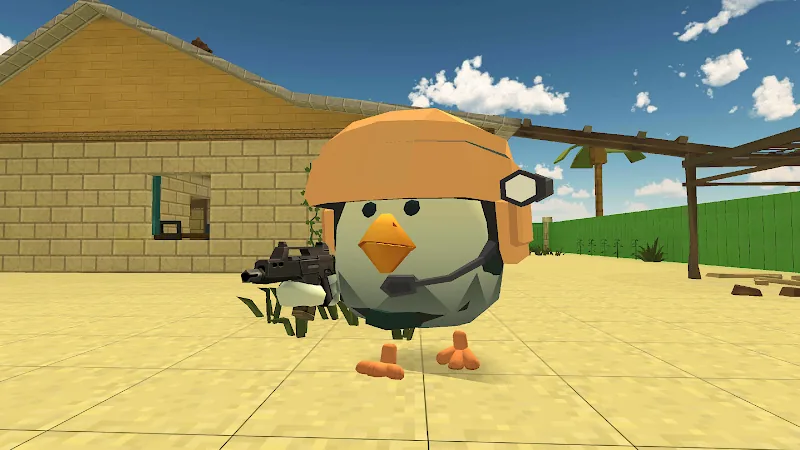 Скриншот Chicken Gun 4
