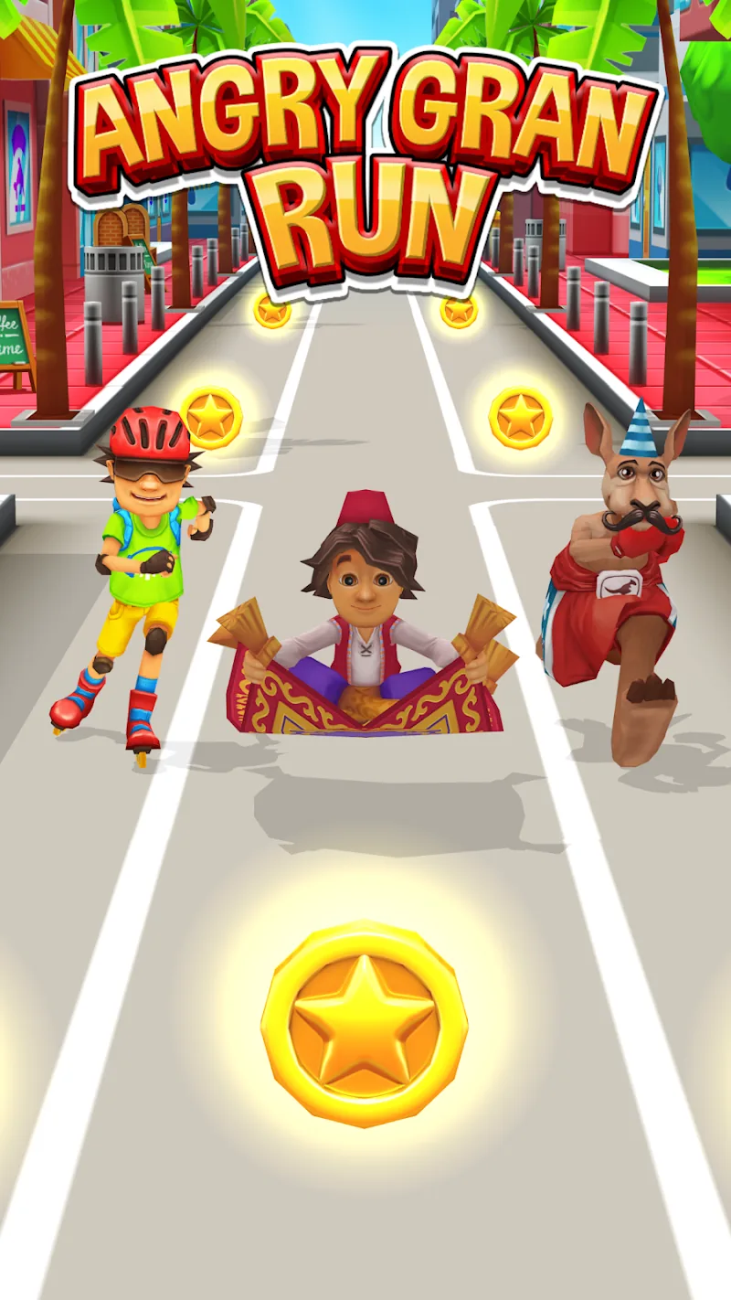 Скриншот Angry Gran Run 4