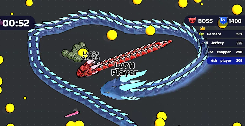 Скриншот Snake Clash 2