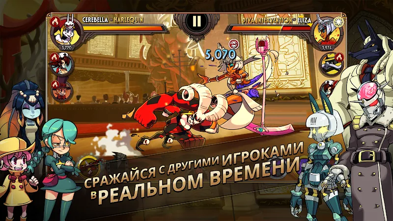 Скриншот Skullgirls: РПГ-файтинг 2
