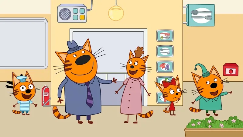 Скриншот Три Кота - Кукольный домик 6