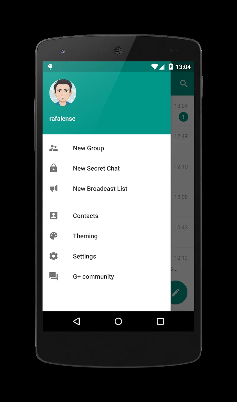 Скриншот Plus Messenger 3